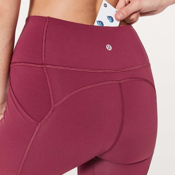 Lululemon All The Right Places Crop II *23" Size 6 - Picture 4 of 13